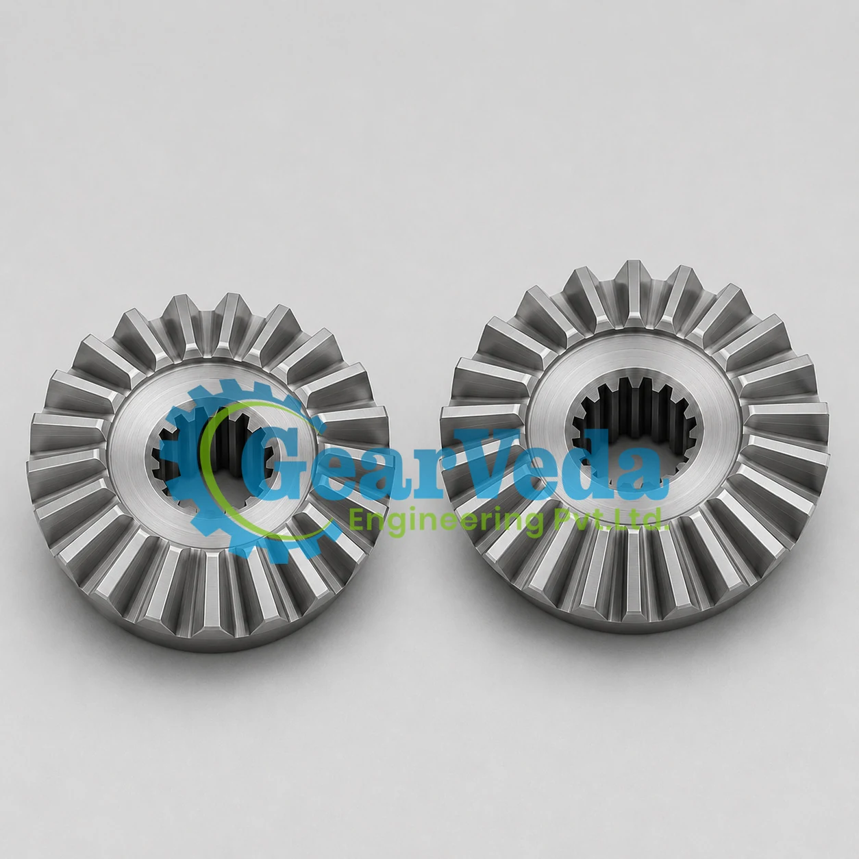 Custom Bevel Gear Manufacturer by Gearveda Engineering Private Limited